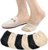 Women's Toe Socks for Mules, Half Socks for Women Toe Toppers Liner No Show Toe Covers 4/6 Pairs...