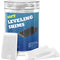 Furniture Levelers, 32 Pieces Jar, Clear Table Shim Premium Restaurant Leg Wedges, Home Improvement DIY Levelers - Rubber Type Texture, Firm, Non-...