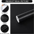 practicalWs Black Wallpaper Peel and Stick 17.7 "x118.1 Removable Black Contact Paper, Self-Adhesive Matte Textured Vinyl Wall Paper for Bedroom L...