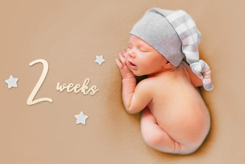 Baby Milestone Numbers|Baby Photo Props Wooden|Newborn Birth Announcement Card Wooden|...