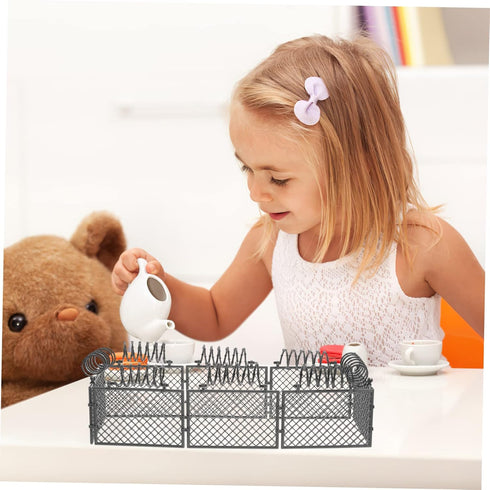 War Scene Accessories Building Block, Grey ABS Plastic Military Toy for Kids, Includes 1 Set, Enhances Creativity and Mental Skills, Age 144+ Mont...