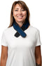 FlexiFreeze Cooling Collar - Personal Neck Cooling Ice Wrap (Navy Blue)...