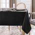 Softalker Rectangle Tablecloth, Waterproof & Stain Resistant Table Cloths Wrinkle Free Fabric Washable 210GSM Polyester Table Cover for Dining/Par...