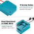 Fit for MAKITA 18v Battery Power Mount Connector Adapter Dock Holder with 14 awg Wires...