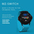 MYZONE MZ Switch Replacement Arm & Wrist Straps (Aqua)...