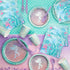 Mermaid Design Beverage Napkins (Pack of 16) - Enchanting Designs Perfect for Under-the-Sea Themed Parties & Celebrations...