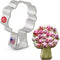Ann Clark Cookie Cutters Flower Bouquet Cookie Cutter 3.5" Made in USA...
