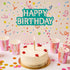 15 Pieces Birthday Stencils for Painting, Happy Birthday Templates Cake Stencils Bithday Theme Stencils for Cakes Card Making Scrapbook DIY Home D...