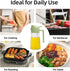 Oil Sprayer for Cooking 16oz, 2 in 1 Olive Oil Dispenser and Oil Sprayer - 470ml Olive Bottle Spray and Pour - Olive Glass Oil Dispenser for Kitch...