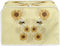 Sunflower Bee Print Toaster Dust Cover Anti-Scratch Bread Machine Protection Cover Dust Proof Case Kitchen Small Appliance Dust Cover for Most Sta...