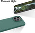 OTOFLY Designed for iPhone 14 Pro Case, Silicone Shockproof Slim Thin Phone Case for iPhone 14 Pro 6.1 inch (Pine Green)...