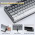 Desing Wish Keyboard Cover for Redragon K556, Water Resistant Half-Covered Acrylic Keyboard Dust Cover Anti-Cat Keyboard Lid Compatible with Redra...