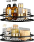 KES Shower Caddy Corner, Self-Adhesive Shower Corner Shelf, Stainless Steel Shower Organizer Matte Black 2 Pack, BSC219DF-BK-P2...