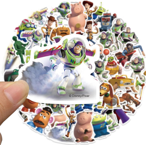 50Pcs Toy Story Sticker for Kids,Cute Cartoon Characters Stickers, Decal Childrens Decorative Sticker for Teens Adults (Pink)...