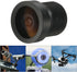 uxcell 2.1mm CCTV Camera Lens 5MP F2.0 FPV Wide Angle Security Camera Lens M12 Threaded Dia for IP Camera Panoramic, Black...