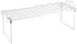 Whitmor Wire Grid Stacking Shelf Medium, 7"D x 18"W x 7"H, White...