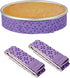 Mity rain 2pcs Cake Strips for Even Baking, Cake Pan Dampen Strips, Super Absorbent Thick Cotton to Keeps Cake More Level, Bake Even Strip Cake Ba...
