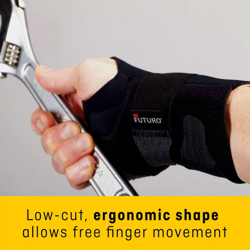 FUTURO Compression Stabilizing Wrist Brace, Left Hand, S/M...