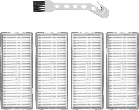 Washable Filter Compatible with Roborock S8 Pro Ultra / S8+ / S8 / S7 Max Ultra / S7 / S7+ / S7 MaxV / S7 MaxV Plus / S7MaxV Ultra Robot Vacuum Cl...