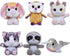7inch Cute Stuffed Animals Plush Toys Set, 6 Pcs Small Stuffed Animal Bulk Unicorn/Narwhal/Bunny/Owl/Sloth/Cat Plush Animal, Super Soft & Durable ...