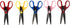 Armada Art Decorative Scissors - Paper Shaper - 5-Pack Assorted Designs - Scrapbooking and Crafts...