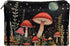 Red Mushroom Makeup Bag for Purse Lightweight Zipper Pouch For Women Clutch Makeup Brush Bag Travel Cosmetic Bag Can Hold Makeup Brushes Skincare...