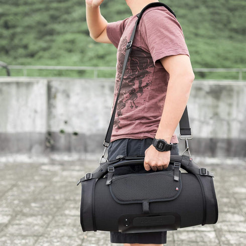 Travel Carrying Strap for JBL Boombox 2-Waterproof Portable Bluetooth Speaker, TXEsign Shoulder Strap with Two Side Covers Travel Carrying Case fo...