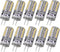 RAYHOO 10pcs G4 Base LED Light Bulbs, Warm White 3000K, 3 Watt Equivalent to 20W T3 Halogen Track Bulb, Non-dimmable, DC 12V...