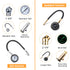 AstroAI Tire Pressure Gauge, 0-60 PSI, Certified ANSI B40.1 Accurate with Large 2" Dial Easy to Read for Car, SUV, Truck & Motorcycle...