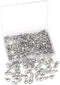 200 Pieces 12x6mm Rhodium Lobster Clasp Set Lobster Claw Clasps for Jewelry Making and Bracelets for DIY Craft Earring Necklace Bracelet Pendant C...