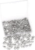 200 Pieces 12x6mm Rhodium Lobster Clasp Set Lobster Claw Clasps for Jewelry Making and Bracelets for DIY Craft Earring Necklace Bracelet Pendant C...