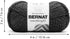 Bernat Wavelength Tanzanite Yarn - 3 Pack of 5oz/140g - Acrylic - #5 Bulky - 223 Yards - Knitting & Crochet......