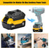 JYJZPB DM18M Battery Adapter with USB Charging Socket for Dewalt 20V Battery & Milwaukee M18 18V Lithium Battery Converter to Makita 18V BL1830 BL...