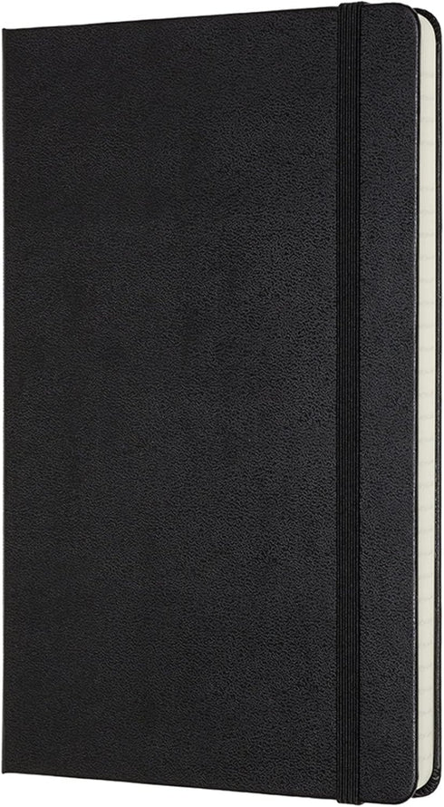 Moleskine Professional Notebook, Large, Black, Hard Cover (5 x 8.25)...