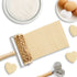 Mrs. Anderson’s Baking Mini Embossing Rolling Pin, Hearts Design, Poplar Wood and Chrome-Plated Iron...