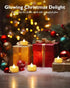 Homemory 12Pack Flameless LED Candles Tea Lights Battery Operated, 200+Hours Electric Fake Candles Tealights for Votive, Halloween, Pumkin, Ofrend...