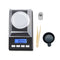 50g/1.7637oz High Precision Digital Milligram Scale, 0.001g /0.0001oz Accuracy, Portable Jewelry Scale Digital Weight with Calibration Weights Twe...