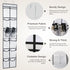 12 Large Pockets Over Door Hanging Shoe Organizer...