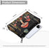 Red Mushroom Makeup Bag for Purse Lightweight Zipper Pouch For Women Clutch Makeup Brush Bag Travel Cosmetic Bag Can Hold Makeup Brushes Skincare...