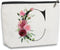 Birthday Gifts for Women Mom, A-Z Personalized Makeup Bag, Monogrammed Bridesmaid Gifts for Women Friends Teachers, Travel Toiletry Makeup Organiz...