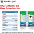 A Pair of DX-BT27-A Bluetooth Module Long Range Up to 420m BLE 5.1 Wireless Bluetooth TF Transceiver Module for Arduino Compatible with Android/iO...