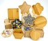 Lanyani 6pcs Wooden Mosaic Base, Various Shapes Substrates for Mosaic Crafts DIY Mosaic Tiles Coaster Base...