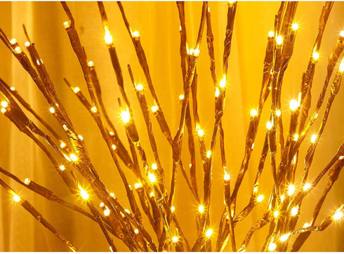 Lights Twig - 60 LED Waterproof & Battery Operated Branch Lights for Vases, Magical Light Up Twigs for Create Christmas Ambience and Lighting Up D...