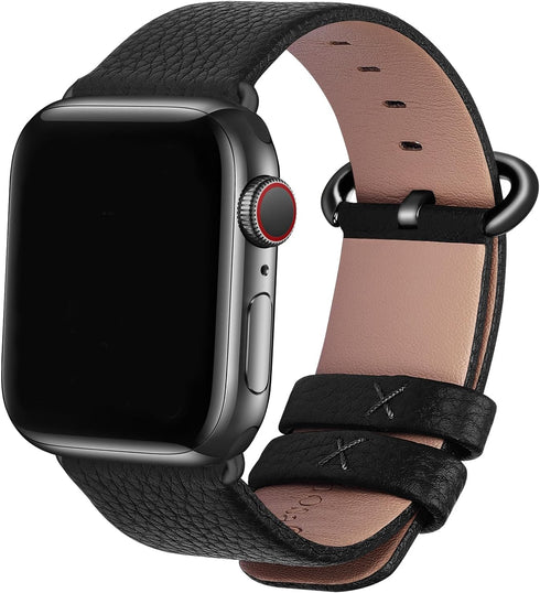 Fullmosa Leather Bands Compatible with Apple Watch Band 41mm 40mm 38mm 42mm 44mm 45mm 46mm 49mm for iWatch Ultra 2/Ultra/10/9/8/7/6/5/4/3/2/1/SE2/...