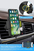 KOMOI Cell Phone Holder for Car, Universal Car Air Vent Mount with Adjustable Compatible with iPhone 11 Pro Max XS XS Max XR X 8 8+ 7 7+ SE 6s 6+ ...