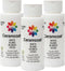 Delta Creative Ceramcoat Acrylic Paint in Assorted Colors (2 oz), 2505, White- (Pack of 3)...