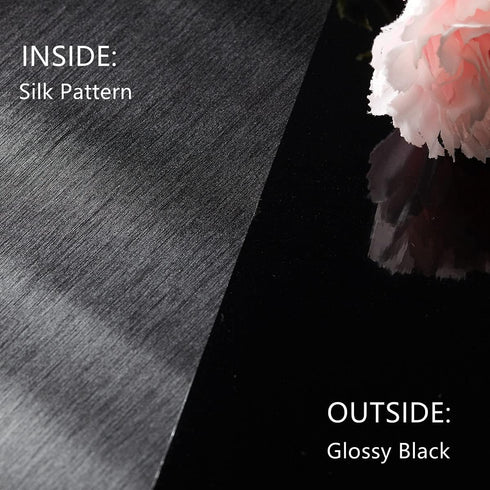 VELIMAX Total Blackout Window Film Silk Black Window Cover Decorative Window Privacy Film Removable Window Tint 100% Room Darkening Sun Blocking N...