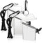 3 Pack Waterproof ID Badge Holder Case Clear Vertical ID Card Holder with Lanyard Carabiner and Keychain Durable Locker Dry Box...