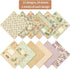 6x6” 160gsm cardstock Single Sided Scrapbooking 24 Paper Pad vintage decoupage scrapbook kit patterned paper junk journal supplies journaling supp...