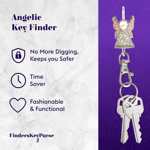 Women’s Key Chain, Key Holder, Keychain Accessories, Key Ring, Cute Keychain, Keychain, Accessories, Car Keys Keychain, Angelic...